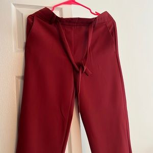 Dark Red Pants